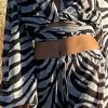 Wrap top and loose drawstring pants